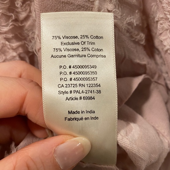 Wilfred Blayze Pink Leaf Top - Picture 4 of 4